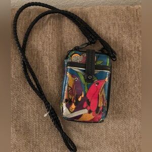 Sakroots Multicolor Bird Crossbody Bag